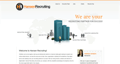 Desktop Screenshot of hansenrecruiting.com